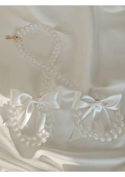 Kajdanki z kwarcu górskiego