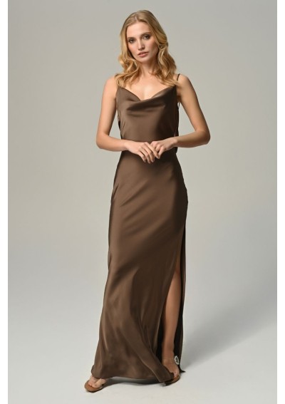 Sukienka brązowa REVE