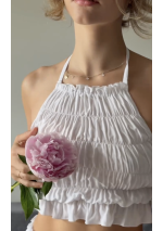 Top z falbankami VELU