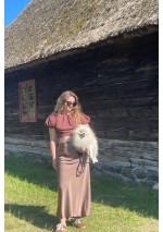 Spódnica midi satynowa MELLA