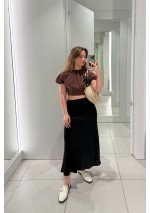 Spódnica midi satynowa MELLA