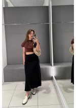 Spódnica midi satynowa MELLA