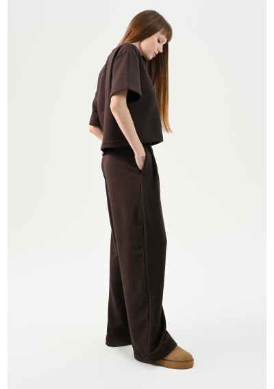 Brązowe spodnie A01