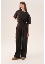 Brązowe spodnie A01