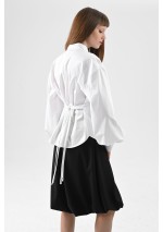 Spódnica bombka midi A07